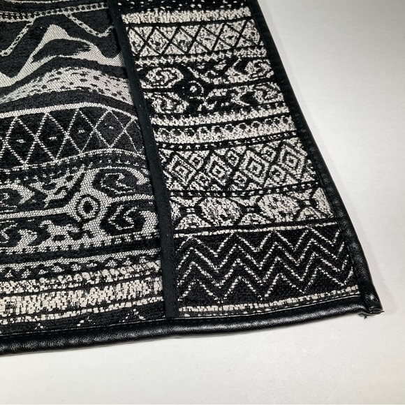 H&M black and white open front jacket, size 8 - Picture 3 of 11